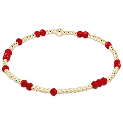 Enewton Gameday Flirty Hope Unwritten Bracelet Red