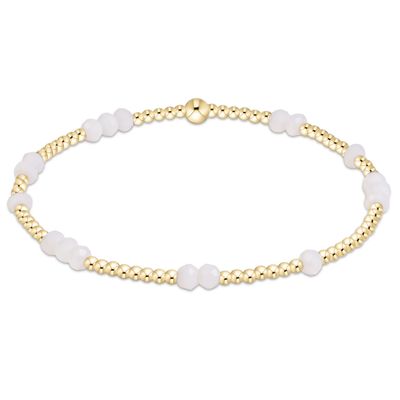 Enewotn Gameday Flirty Hope Unwritten Bracelet White