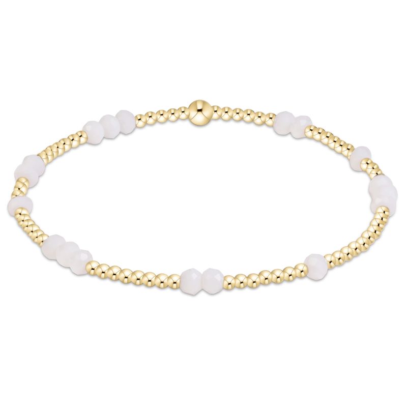 Enewotn Gameday Flirty Hope Unwritten Bracelet White