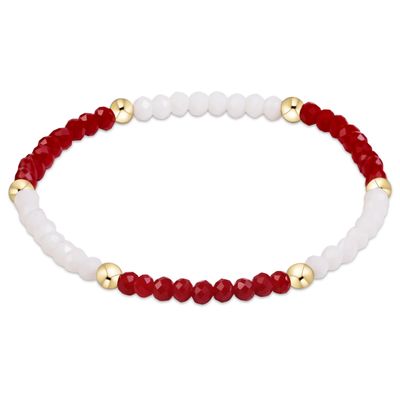 Enewton Gameday Flirty Presence Bracelet Crimson - White