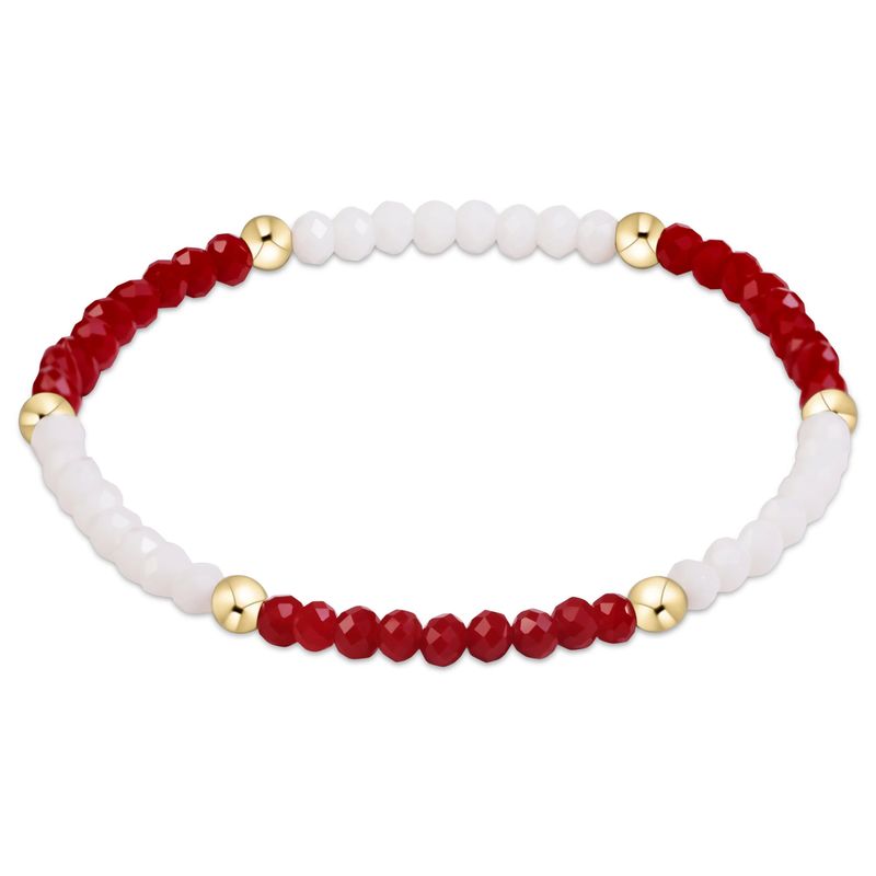 Enewton Gameday Flirty Presence Bracelet Crimson - White