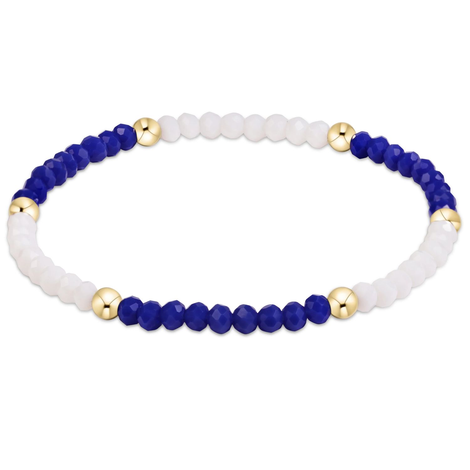 Enewton Gameday Flirty Presence Bracelet Blue - White
