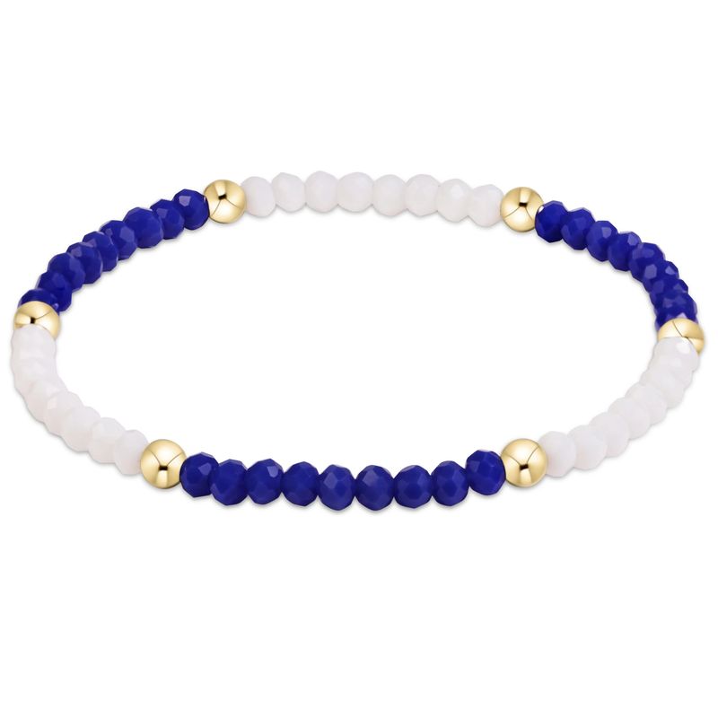 Enewton Gameday Flirty Presence Bracelet Blue - White