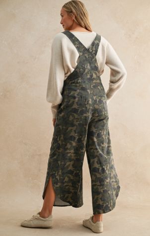 The Tulip Camo Overalls