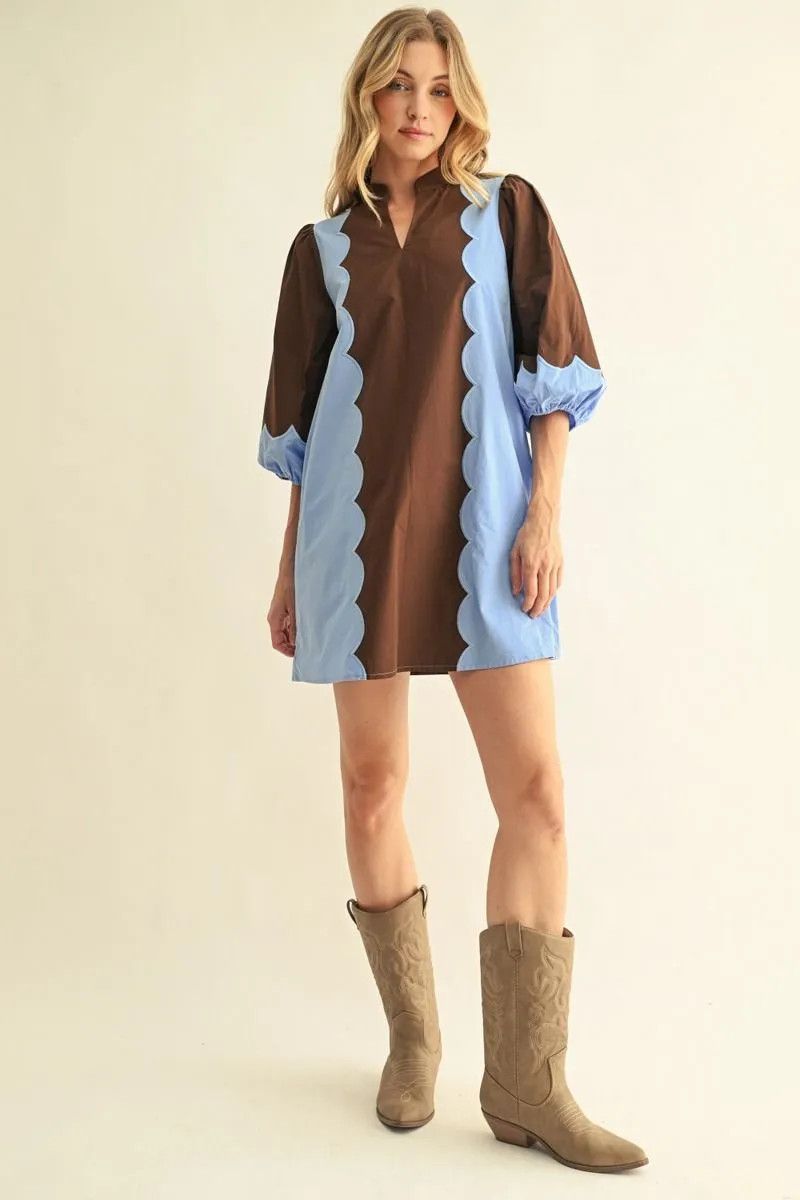 The Fletcher Puff Sleeve Dress, Size: S