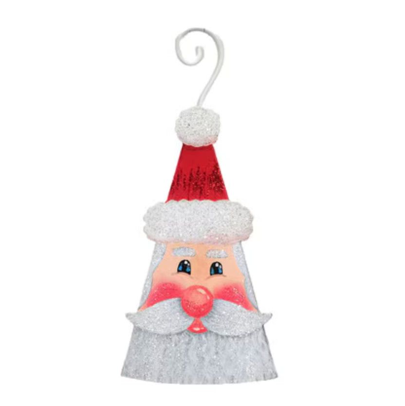 Round Top©  Ornament | Cone Santa