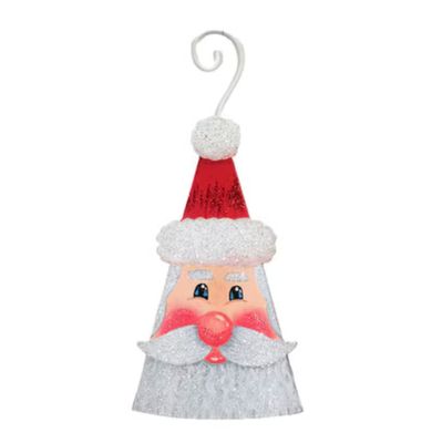 Round Top©  Ornament | Cone Santa