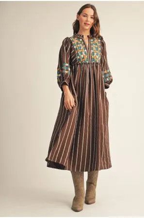 The Mateo Midi Dress, Size: S