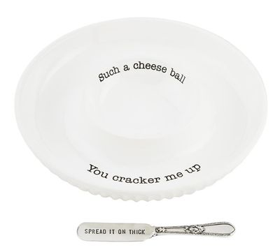 Cheese Ball Dish Set