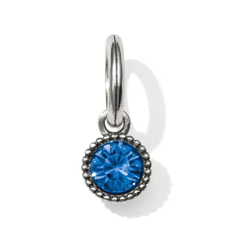 September Sapphire Glitz Birthstone Amulet