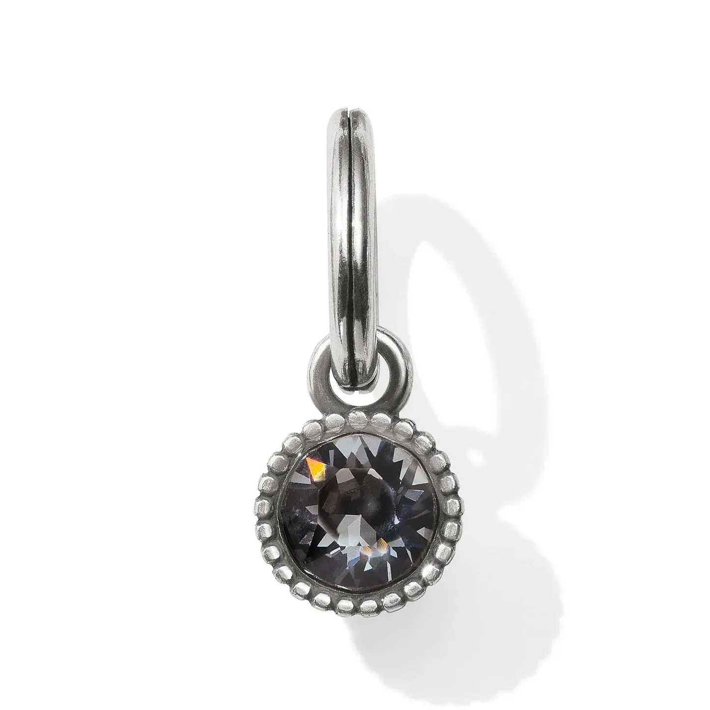 Black Glitz Birthstone Amulet