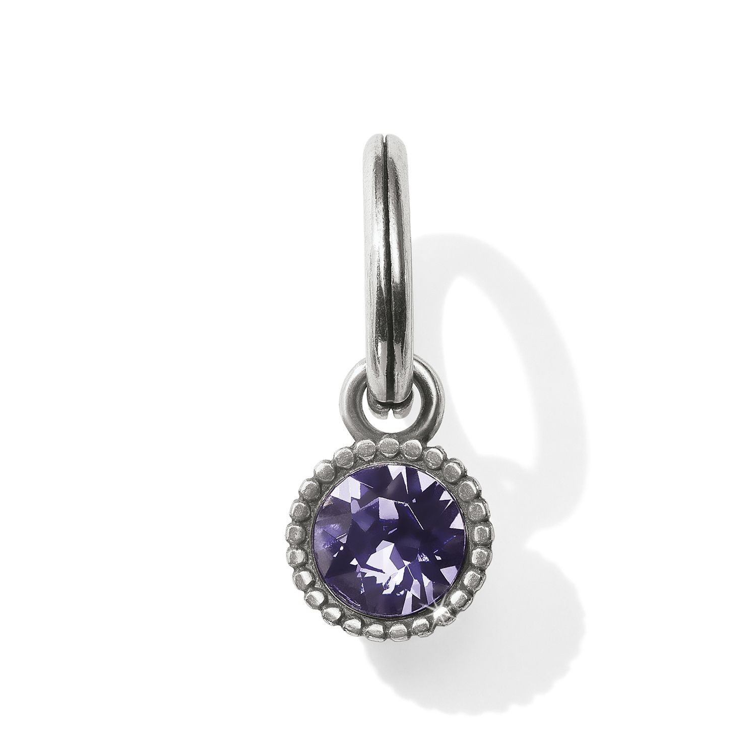 February Amethyst Glitz Birthstone Amulet