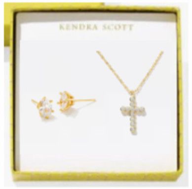 Cross Cailin Crystal Gift Set in Gold