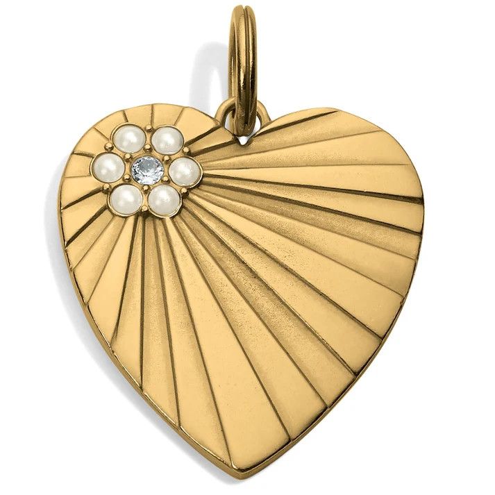 Vintage Heart Amulet GOLD