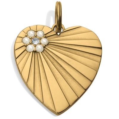 Vintage Heart Amulet GOLD