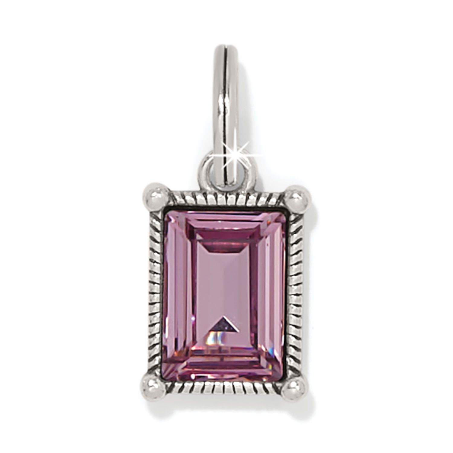 Cristela Color Amulet Silver Light Amethyst