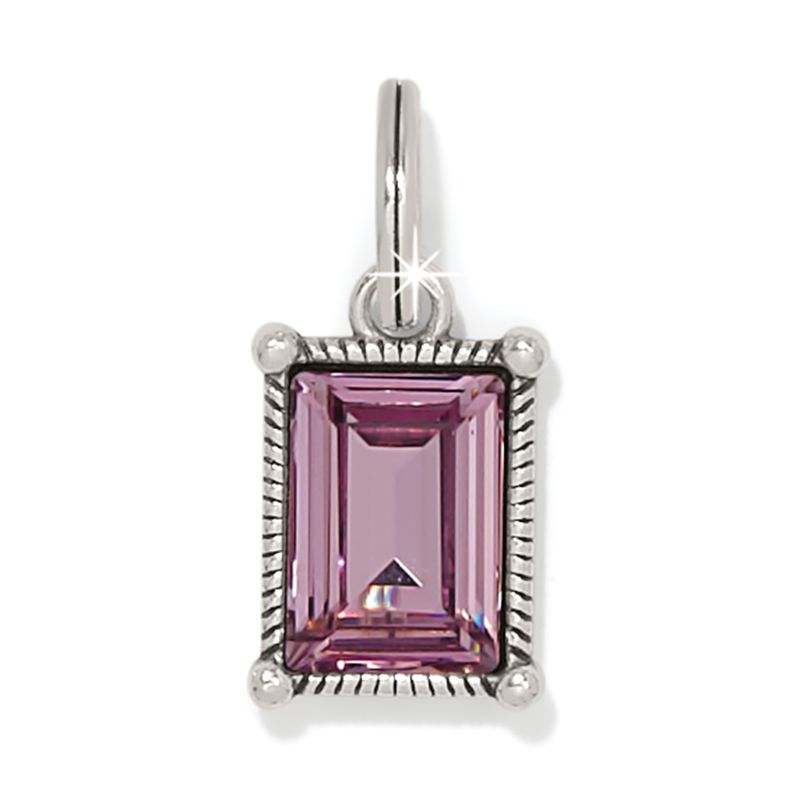Cristela Color Amulet Silver Light Amethyst