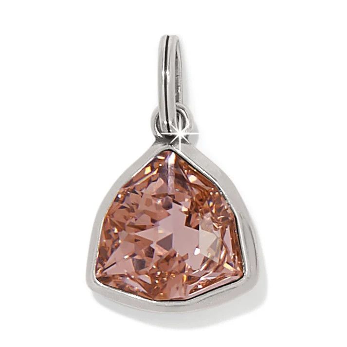Estella Amulet Silver Vintage Rose