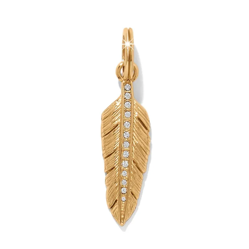 Plume (Feather) Amulet Gold