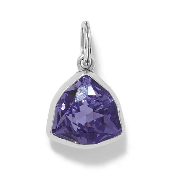 Estella Amulet Silver Tanzanite