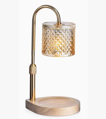 Candle Warmer Lamp | Champagne Crystal