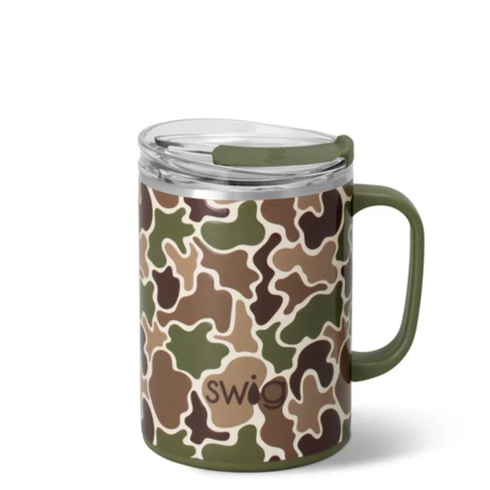 Swig Woodland Camo Collection, Size: 24oz Camper Mug