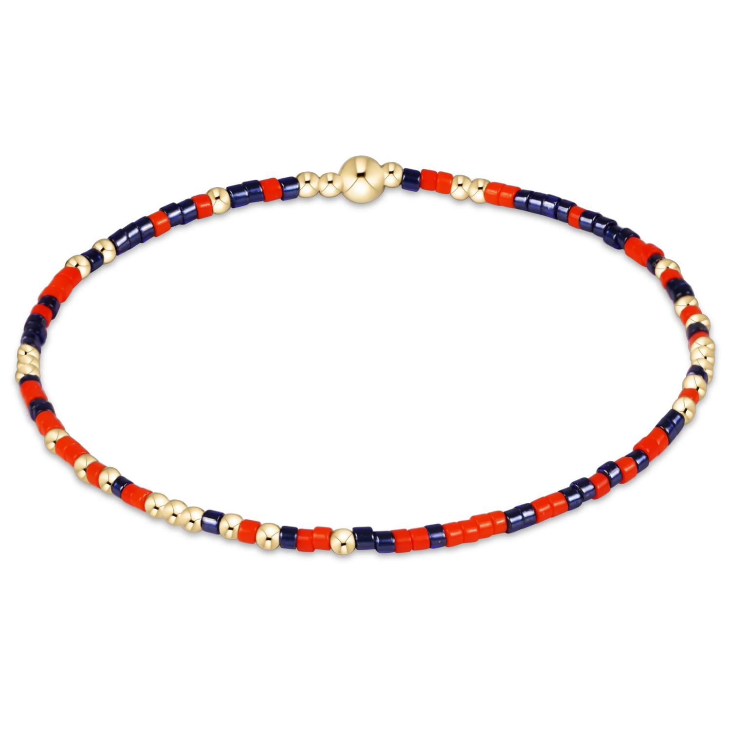 Enewton Gameday Hope Unwritten Bracelet Bright - Orange - Navy