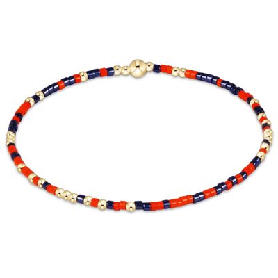 Enewton Gameday Hope Unwritten Bracelet Bright - Orange - Navy