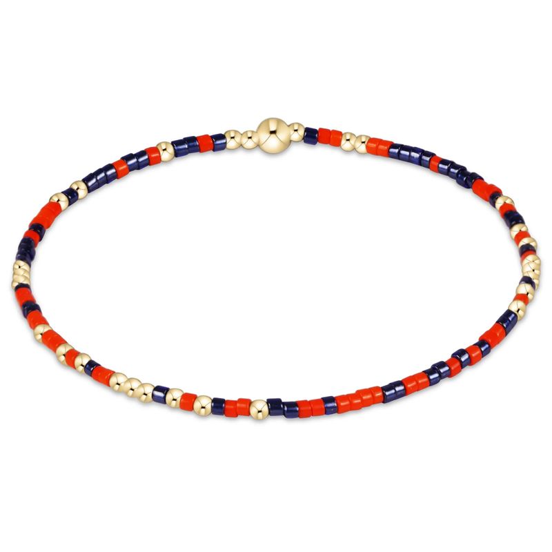 Enewton Gameday Hope Unwritten Bracelet Bright - Orange - Navy