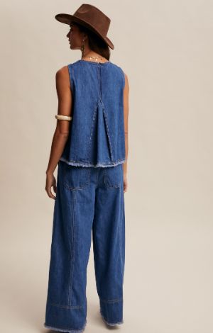 The Waylon Washed Denim Set
