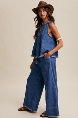 The Waylon Washed Denim Set