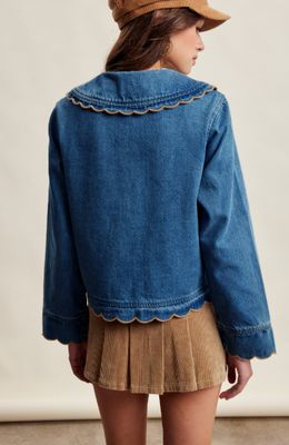 The Sloan Scalloped Jacket
