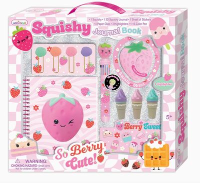 Squishy Strawberry Journal