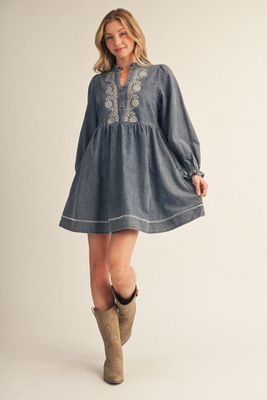 The Emory Embroidered Dress