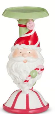 Whimsical Santa Candle Holder