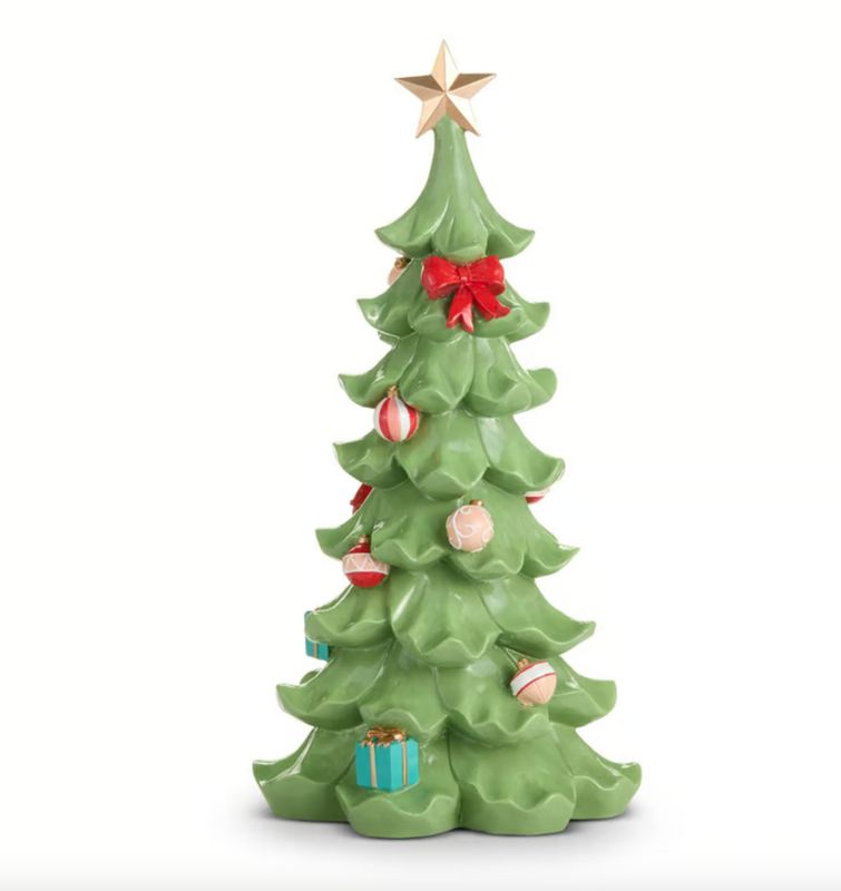 Ruffled Candy and Bow Tree