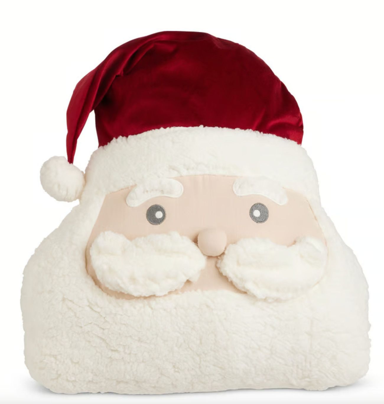 Fluffy Santa Pillow