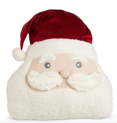 Fluffy Santa Pillow