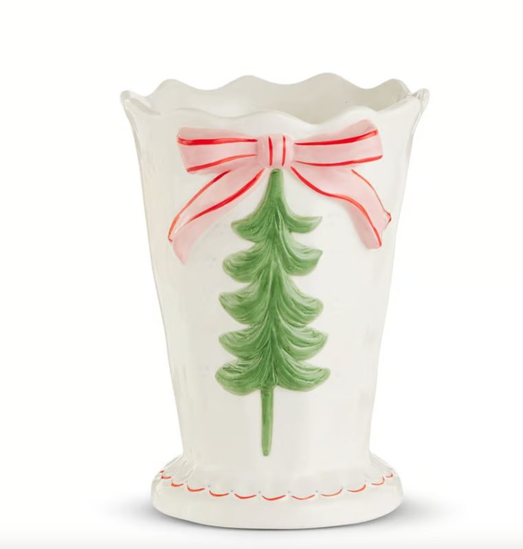 Bow and Tree Vase