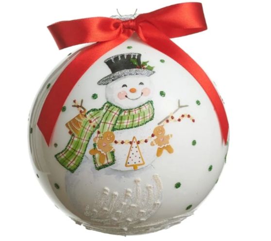 Gingerbread Baking Ball Ornament