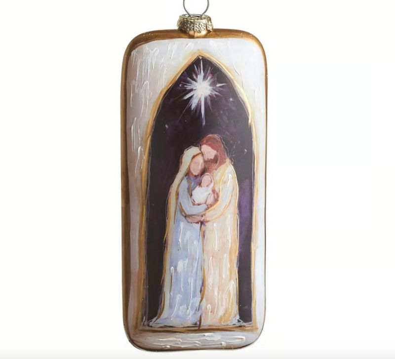 First Christmas Rectangle Ornament