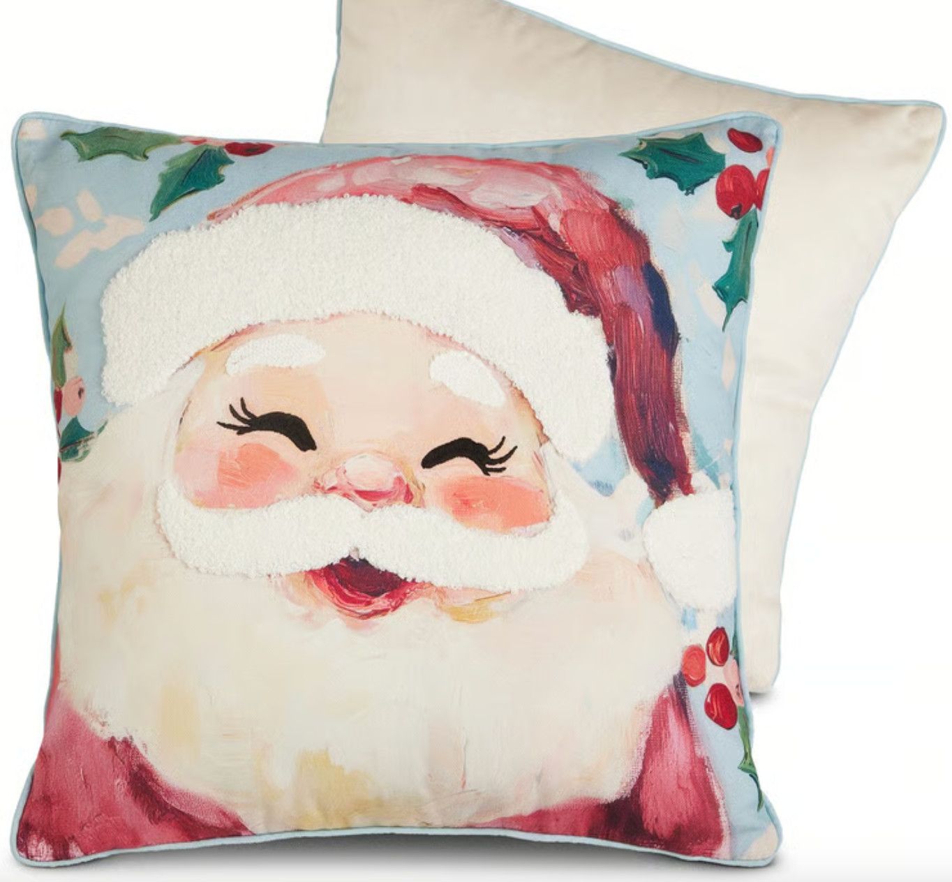 Jolly St. Nick Pillow