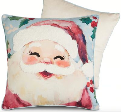 Jolly St. Nick Pillow