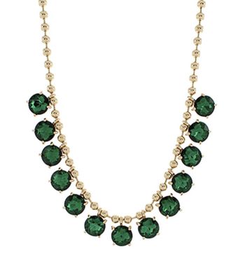 The Emmie Emerald Charm Necklace