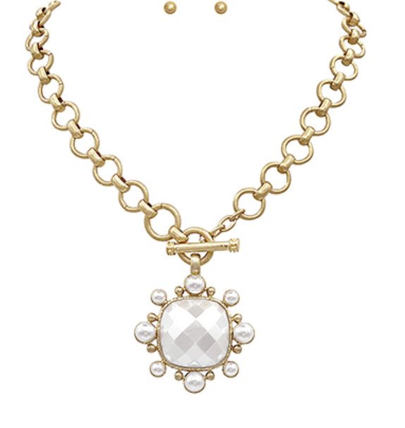 The Byzantine Revival Pearl Necklace
