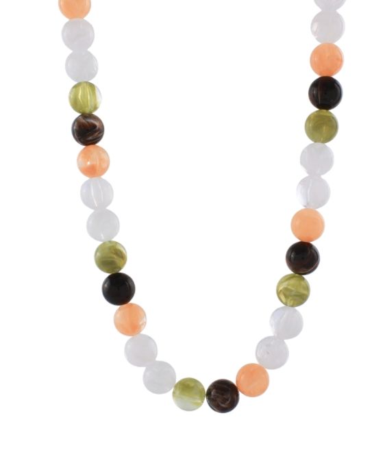 The Millie Olive Multi Colored Necklace