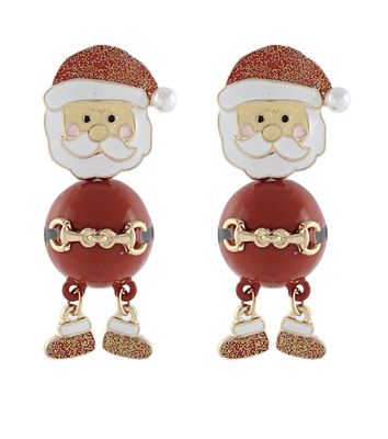 The Dangly Santa Earrings