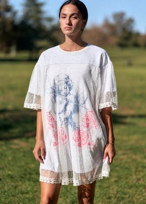 The Angel Mesh Layered Dress