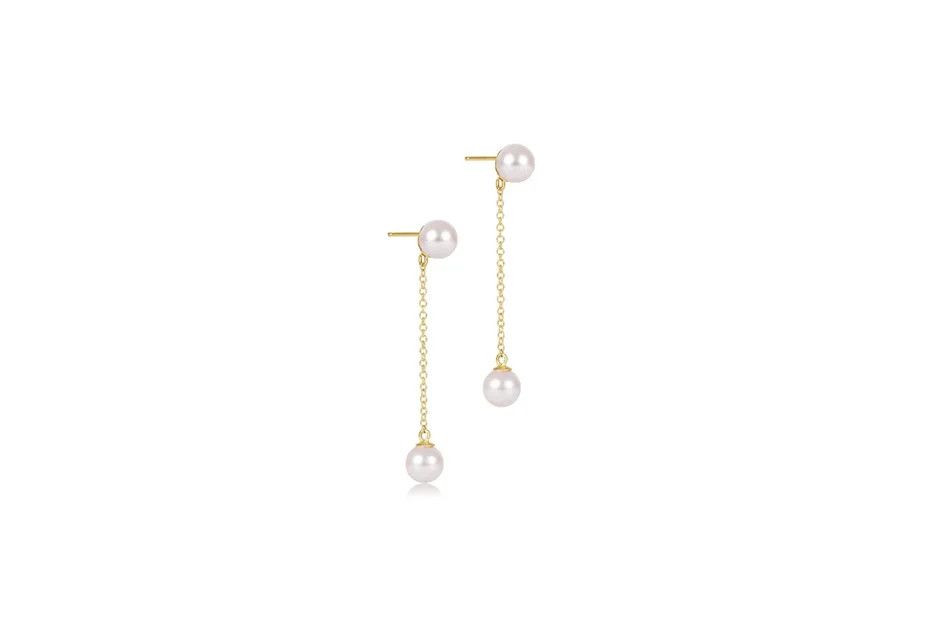 Enewton Simplicity Chain Gold Drop Pearl 6mm