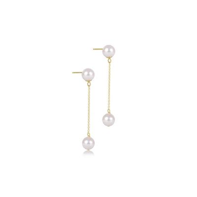 Enewton Simplicity Chain Gold Drop Pearl 8mm